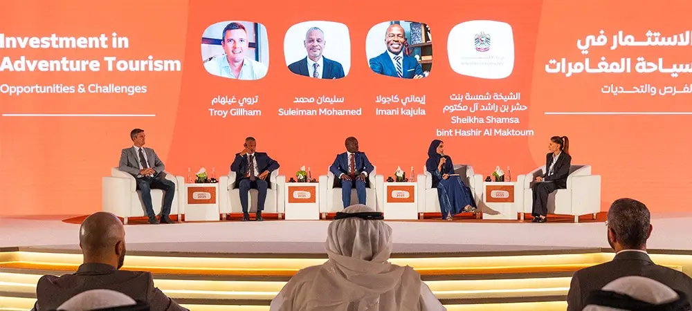 TROY GILLHAM ADDRESSES FUJAIRAH INTERNATIONAL CONFERENCE ON ADVENTURE TOURISM