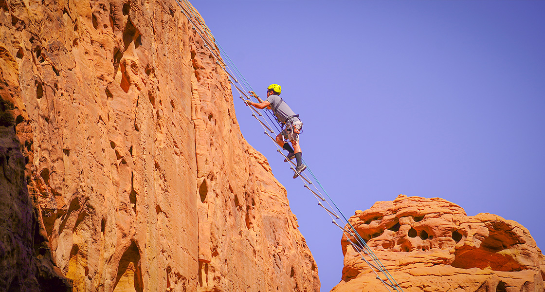 At AlUla Adventure Hub, Saudi Arabia designed and operated by Warrior Group