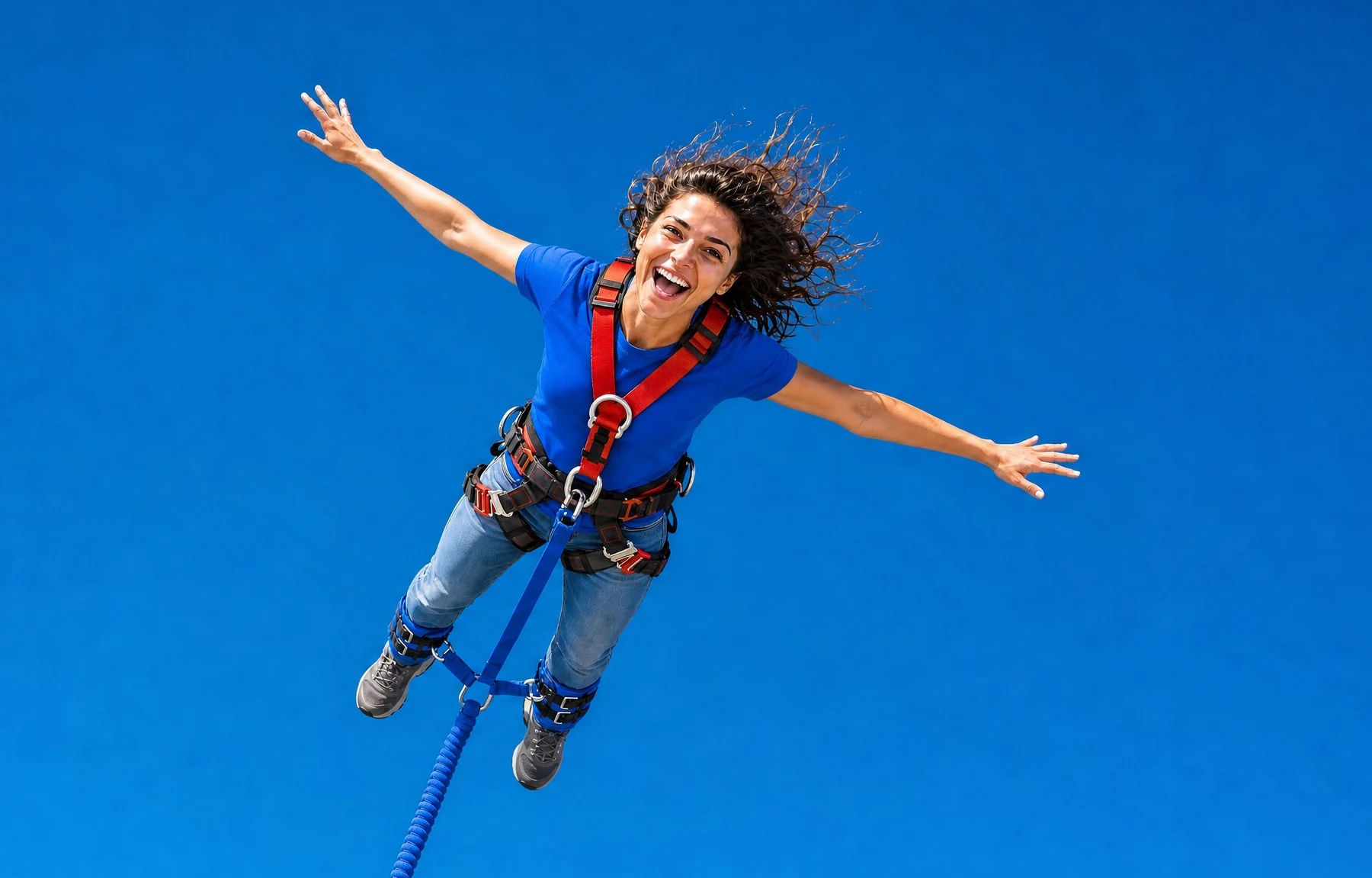 Bungee at Yas Bay jump platform at Yas Bay Waterfront, Abu Dhabi